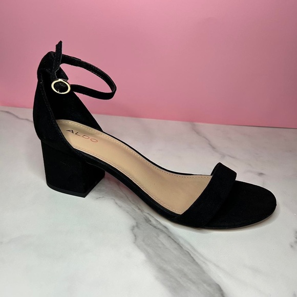 Black strappy-heeled sandals from aldo - Picture 2 of 4